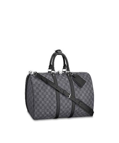 LV Keepall Bandouliere 45 Damier Graphite Canvas