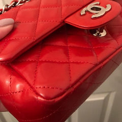 Chanel Mini Flap Bag Red