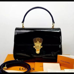 LV Cherrywood PM Patent Leather Black