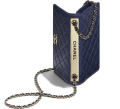 Chanel Wallet On Chain – WOC Classic Caviar Gold-Toned Metal Dark Grey